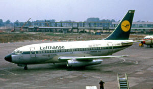 Boeing 737-200 hos Lufthansa. Foto: Wikimedia - Creative Commons