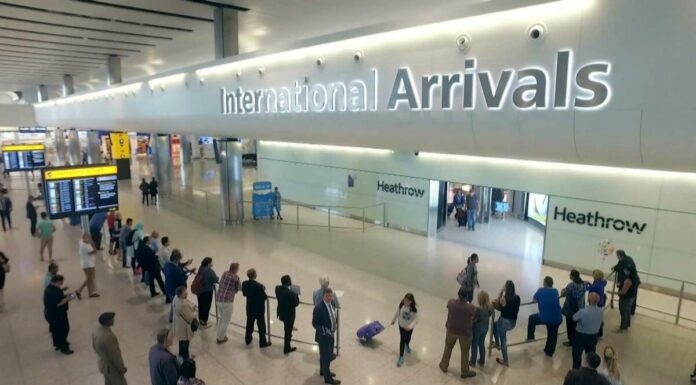 London Heathrow International Arrivals