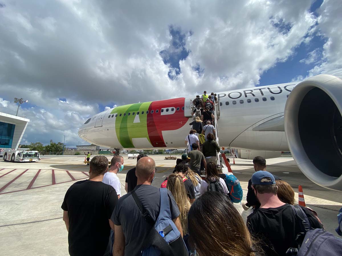 Tid stum Afskedigelse Anmeldelse: TAP Air Portugal Business Class til og fra Cancun -  FinalCall.travel Danmark
