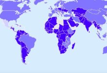 Photo of Denna karta visar alla länders reserestriktioner