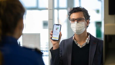 Photo of IATA undersökning: 83% stöttar munskydd ombord på flyg