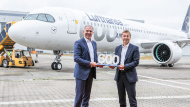 Photo of Lufthansa tar emot sitt Airbus-flygplan nummer 600